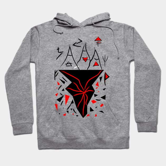 abstract Hoodie by funnyillustrations